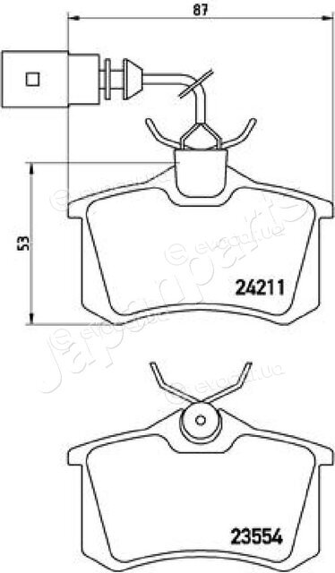 Japanparts PP-0912AF