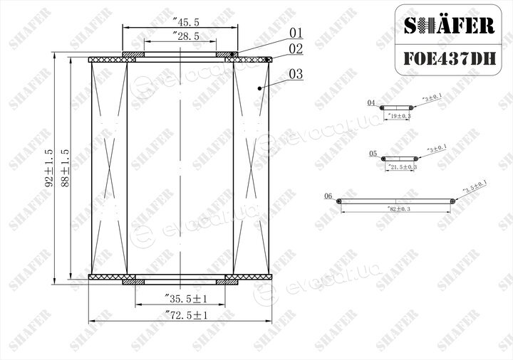 Shafer FOE437DH