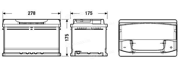 Exide EA722