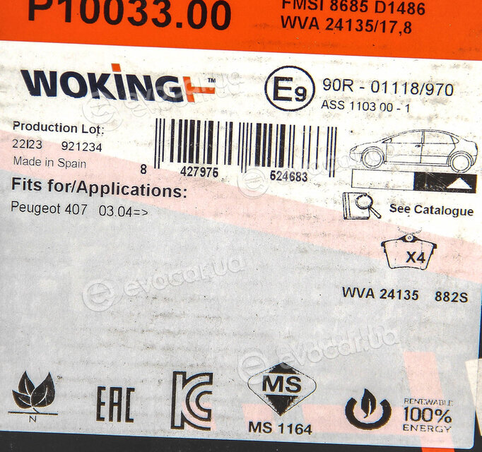 Woking P10033.00