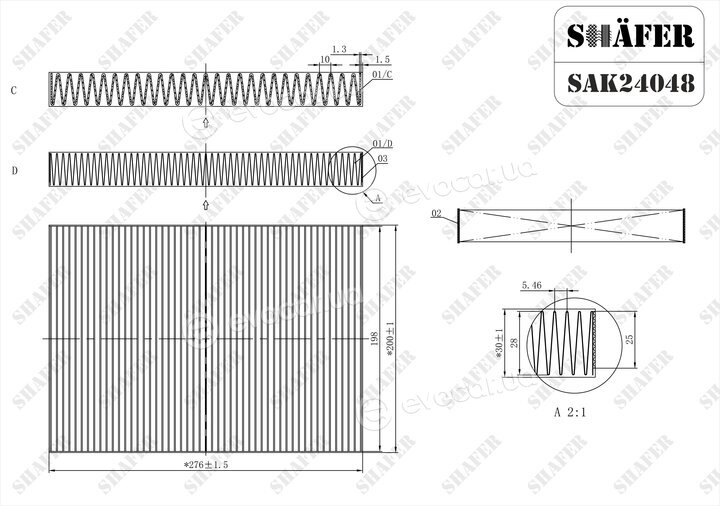 Shafer SAK24048