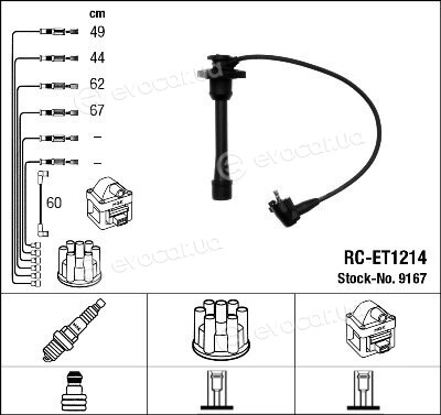 NGK / NTK RCET1214