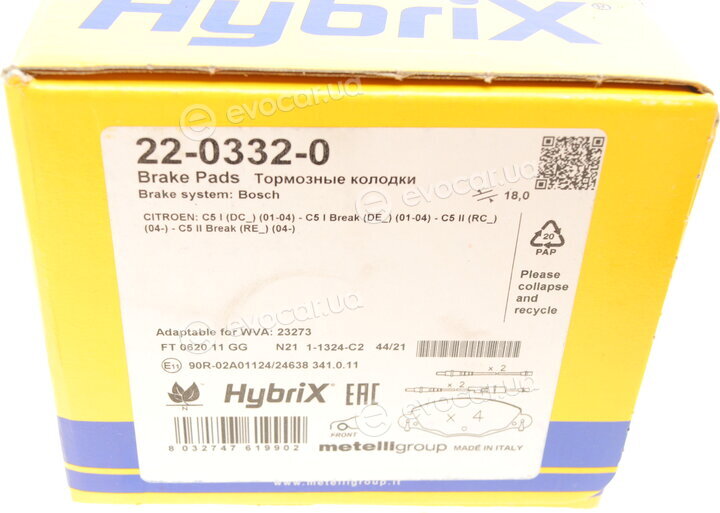 Metelli 22-0332-0