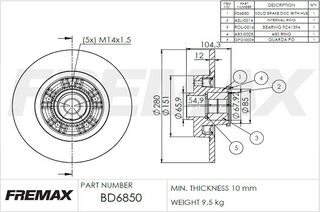 Fremax BD-6850