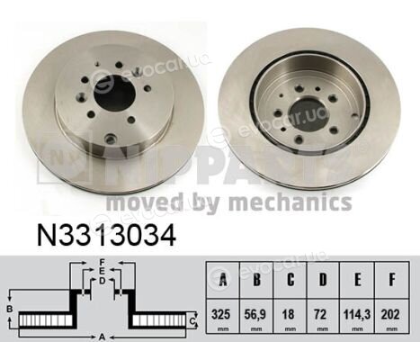 Nipparts N3313034