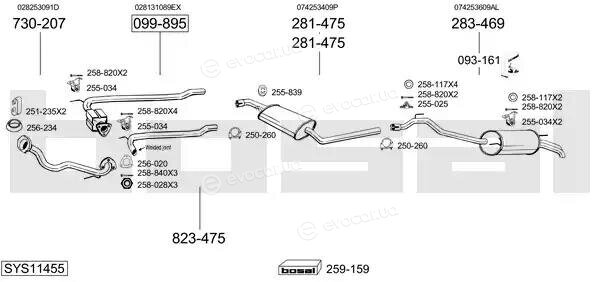 Bosal SYS11455