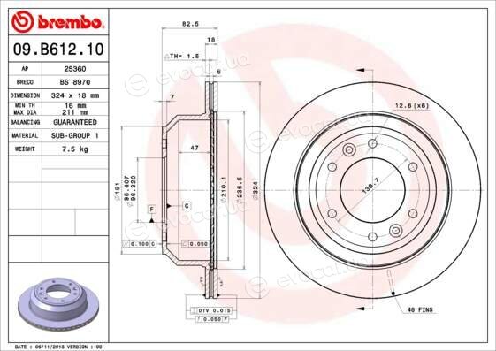 Brembo 09.B628.10