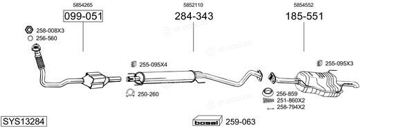 Bosal SYS13284