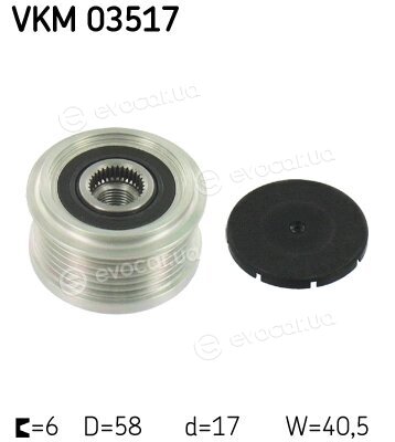 SKF VKM 03517