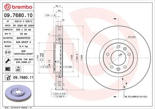 Brembo 09.7680.11