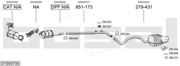 Bosal SYS05750