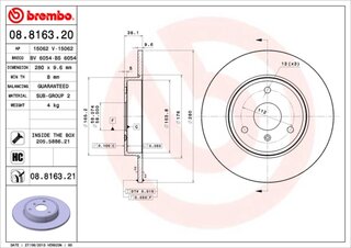 Brembo 08.8163.20