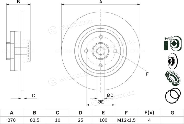 Bosch 0 986 479 E71