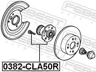 Febest 0382-CLA50R