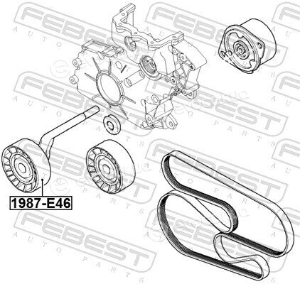 Febest 1987-E46