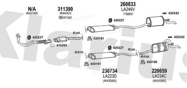 Klarius 510222E