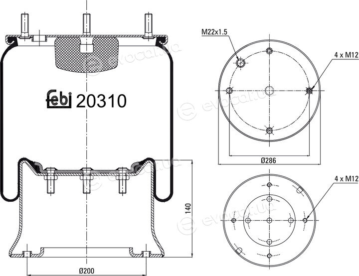 Febi 20310
