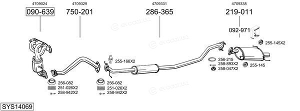 Bosal SYS14069