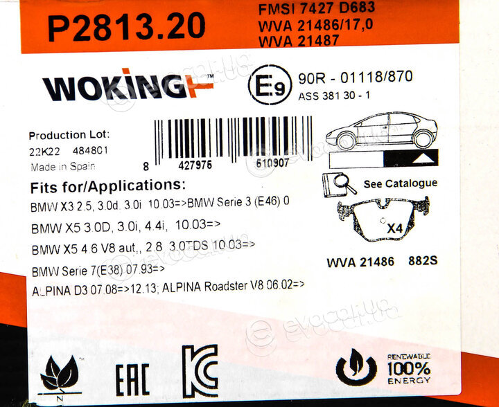 Woking P2813.20