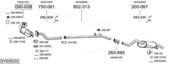 Bosal SYS05233