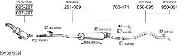 Bosal SYS07239