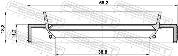 Febest 95HBS-40591119R