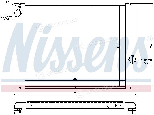 Nissens 60764