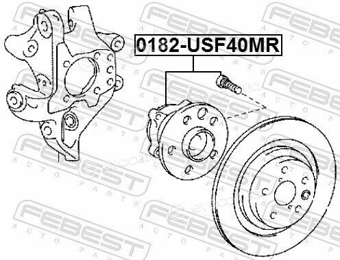 Febest 0182-USF40MR