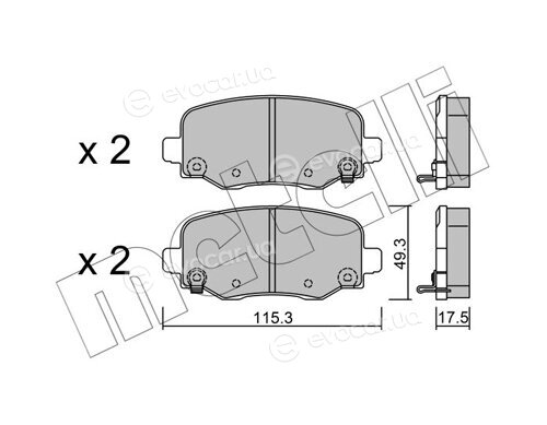 Metelli 22-1002-0