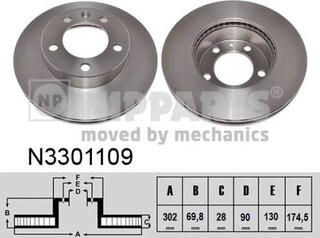 Nipparts N3301109