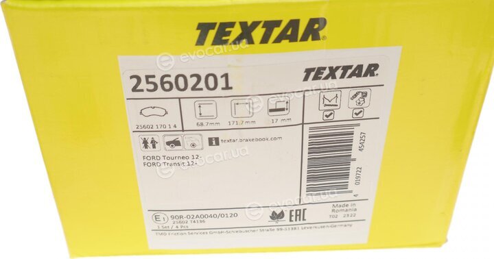 Textar 2560201