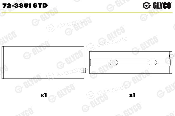 Glyco 72-3851 STD