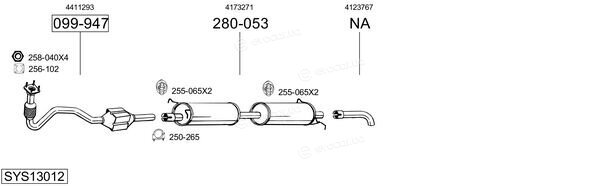 Bosal SYS13012