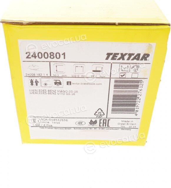 Textar 2400801