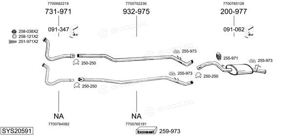 Bosal SYS20591