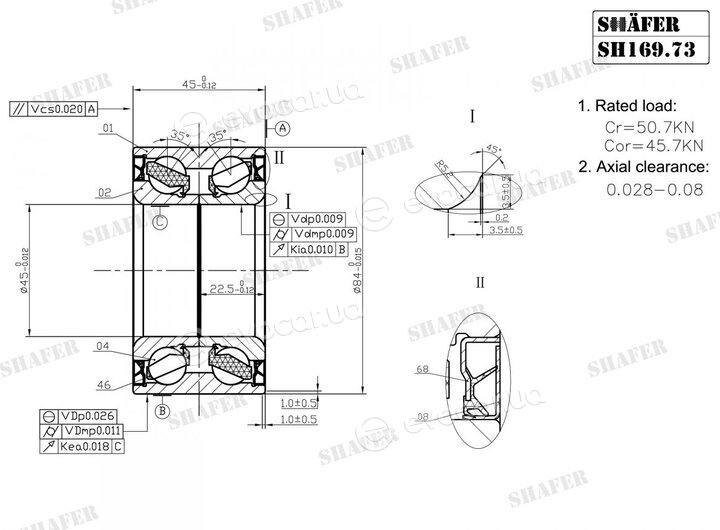 Shafer SH169.73