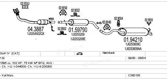 MTS C380136002935