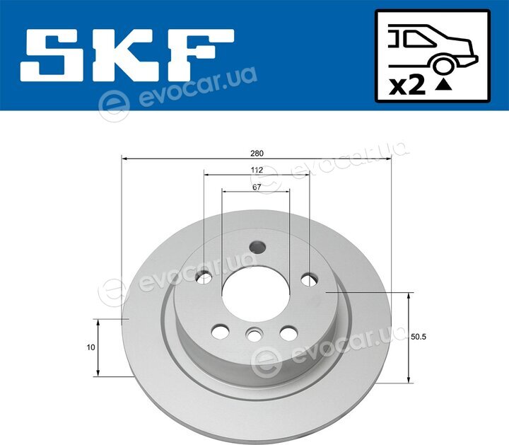 SKF VKBD 90224 S2