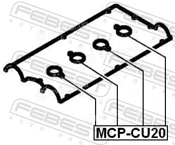 Febest MCP-CU20