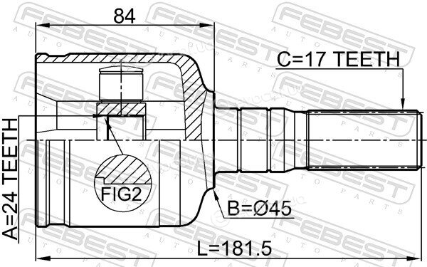 Febest 3011-001