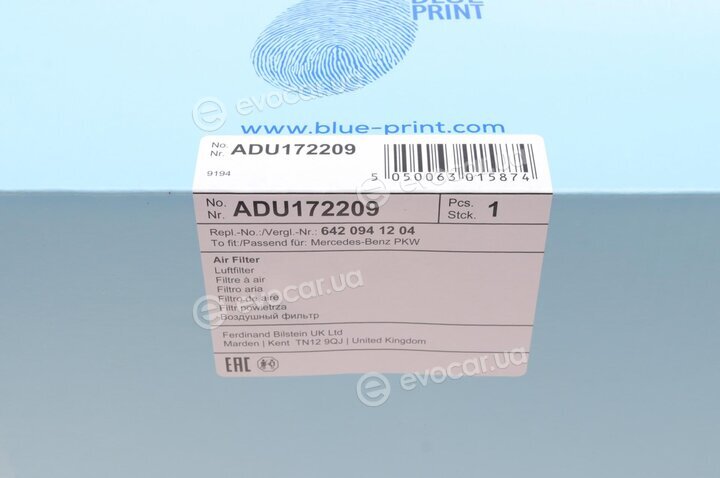 Blue Print ADU172209