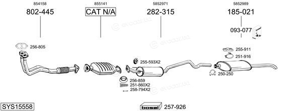 Bosal SYS15558