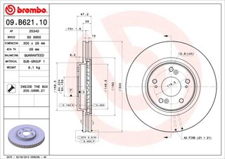 Brembo 09.B621.10