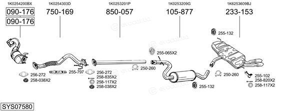 Bosal SYS07580