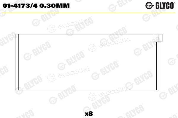 Glyco 01-4173/4 0.30mm