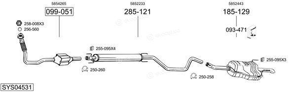 Bosal SYS04531