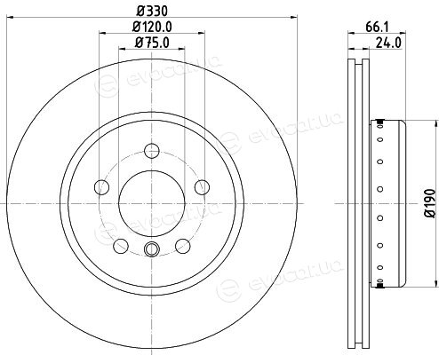 Hella Pagid 8DD 355 120-661