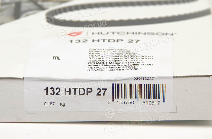 Hutchinson 132 HTDP 27