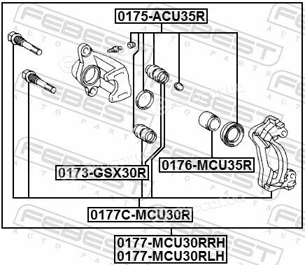 Febest 0173-GSX30R-PCS4