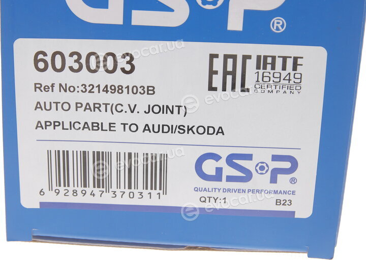 GSP 603003